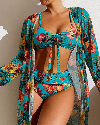 Glenda™ | Bikini met bloemen